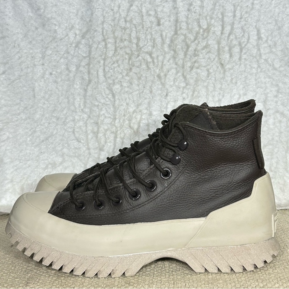 Converse Unisex CTAS Lugged2.0 Counter Climate High Brown Platform Boots SZ 8.5 - Picture 2 of 11